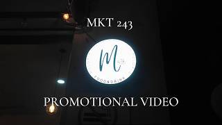MKT243 PROMOTIONAL VID | AC1104B MKT243 PROMOTIONAL VID | AC1104B