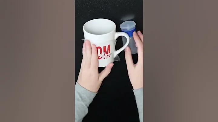 SUPER EASY DIY Coffee Cup that EVERY Mom will LOVE for a Mother's Day Gift! 💐 ☕️ #shorts