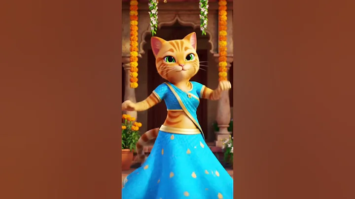 Watch the video about Funny Cat Dance in Indian Style 😺💃 | Cute Kitten Dancing Video | Viral Cat Dance