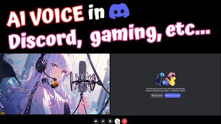 How to Connect AI Voice to Discord or Other Apps (RVC & w-okada)