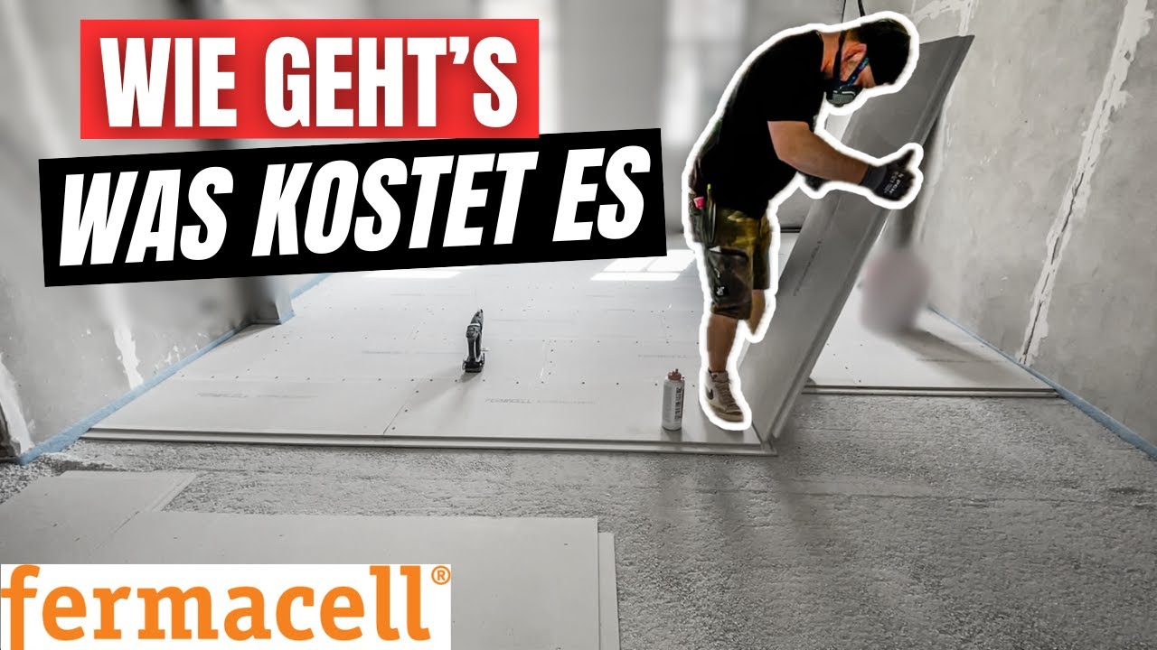 Trockenestrich selber einbauen ⎜fermacell regelt das 🤩