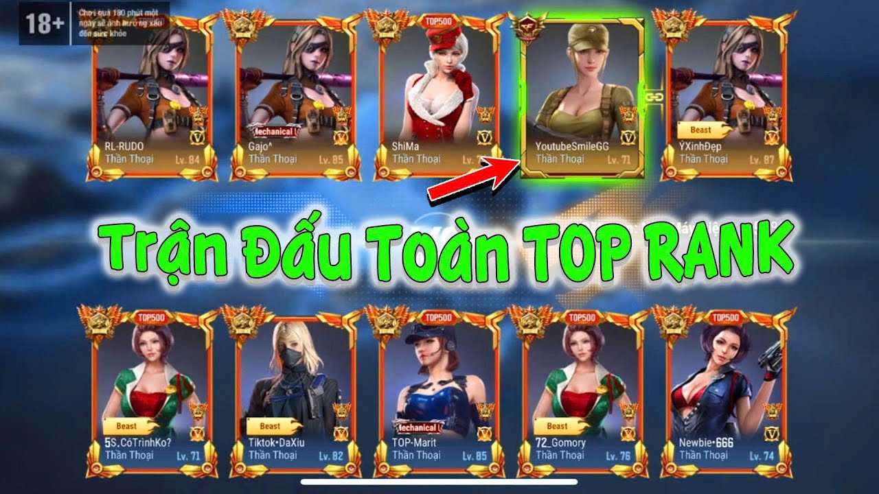 Crossfire Legends | SmileGG Đối Đầu TOP RANK - Nhưng Mình Đã Không Chịu Thua