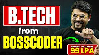 All About BOSSCODER School of Technology | New-Age College |Fee, Placements, ROI|JEE 2026| Harsh Sir