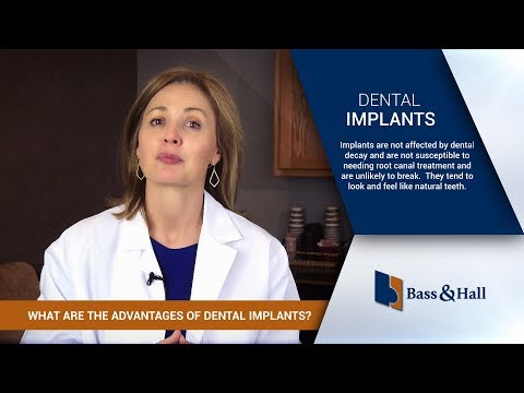 What Are the Advantages of Dental Implants? | Bass &amp; Hall Dental Implant &amp; Periodontal Partners