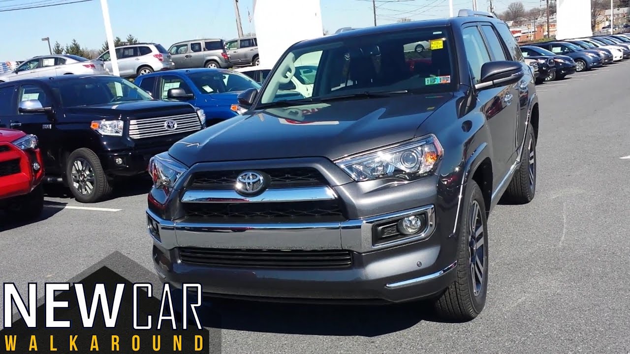 2016 Toyota 4runner Limited Suv In Depth Walkaround Engine Trunk 2016 Toyota 4runner Limited Suv In Depth Walkaround Engine Trunk Interior Features