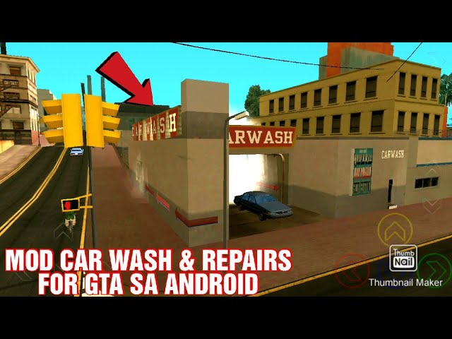 7100 Car Wash Mod Gta San  HD
