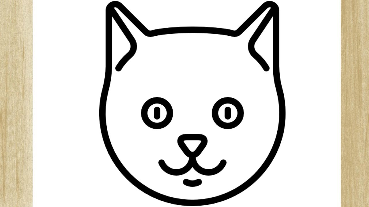 Como Desenhar GATO FÁCIL - How to draw CAT BEAUTIFUL EASY - Cara menggambar  