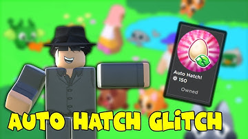 PET SIMULATOR X OP AUTO HATCH GLITCH | Shrank
