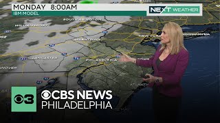 Dry start to the weekend before a wet Mother's Day