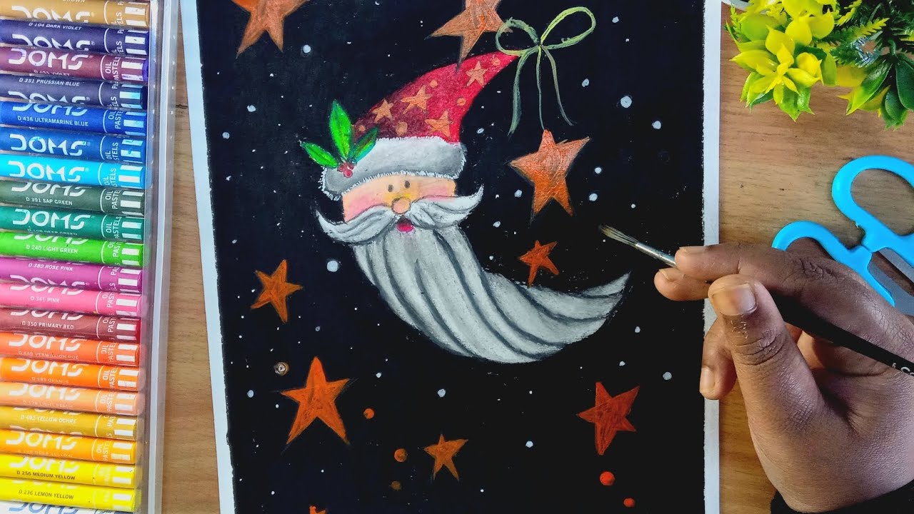 Draw With Me - Santa Claus Drawing, Christmas Day Drawing 😍 - YouTube