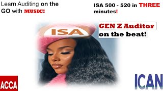 ISA 530, ISA 540, ISA 550, ISA 560, ISA 570, ISA 580 – In THREE Minutes