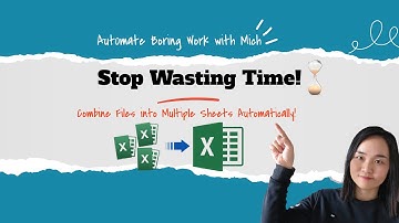 Combine Excel Files Into Multiple Worksheets Automatically Using UiPath