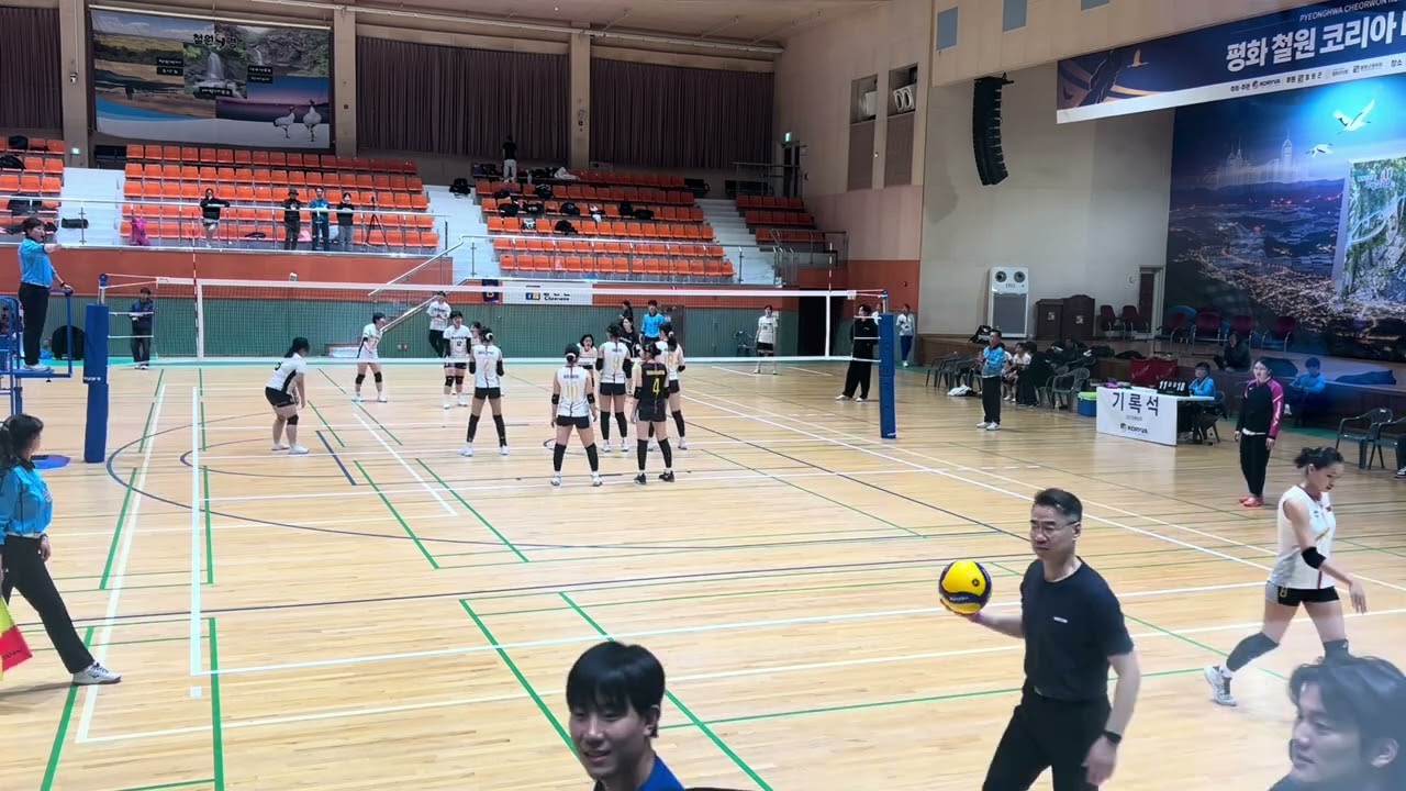 2025.11.23 철원대회 Esteem U18 Girls 결승전 vs. Khilchin VB Mongolia Club 1