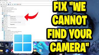 Fix "We cannot find your camera" In Windows - 0xA00F4244 Error