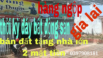 (  đã bán ) 3 tỷ 50 tr siêu đẹp bán đất + tặng nhà lớn 2 mặt tiền quốc lộ 14 a huyện chư puh gia lai