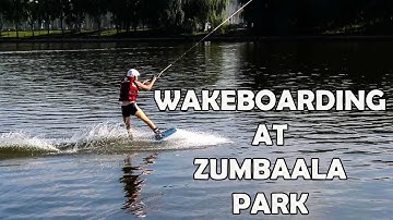 I TRIED WAKEBOARDING FOR THE FIRST TIME