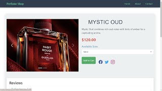 Perfume Shop - MERN Stack Web Application screenshot 5