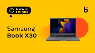 Imagem do prévia do vídeo: Samsung Book X30 NP550XDA KF2BR