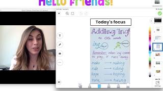Word Study: drop e add  -ing