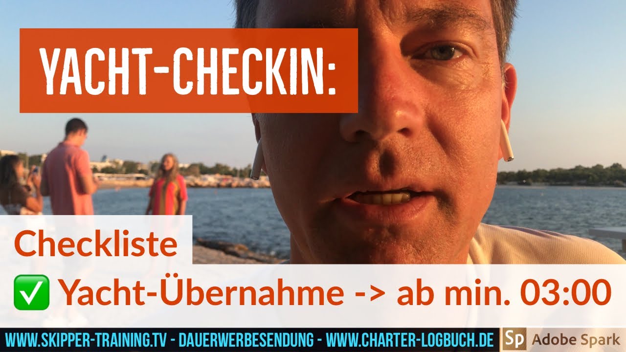 ⁣Warum? Yacht-Check-In & ⚠️Sicherheitseinweisung mit Checklisten? Charter-Logbuch Segeln.