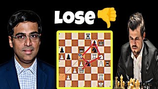 Anand destroyed Carlsen with his brilliant tactics|Norway Chess.
