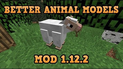 BETTER ANIMAL MODELS MOD (1.12.2)! Minecraft review en español 2018
