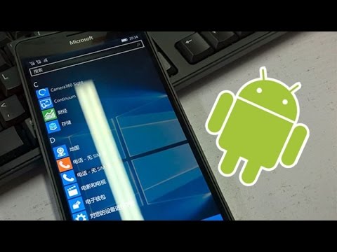 How to |  install android apps in Windows 10 Mobile