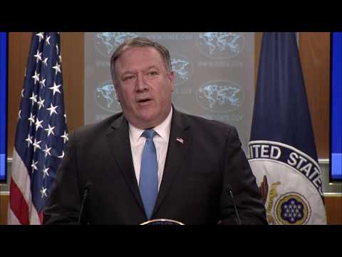 Secretary Pompeo Announces the Creation of the Iran Action Group