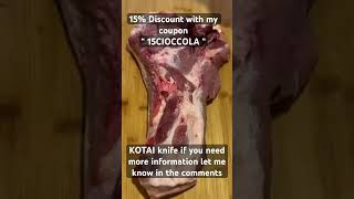 15% DISCOUNT on all KOTAI knives ““15CIOCCOLA””