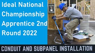 Ideal National Championship Apprentice Round 2 2022 Circuit and Subpanel Installation