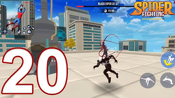 Spider Fighting: Hero Game - Gameplay Walkthrough Part 20 - Black Viper Spider (iOS, Android)