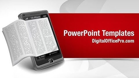 Electronic Book Library PowerPoint Template Backgrounds - DigitalOfficePro #00275W