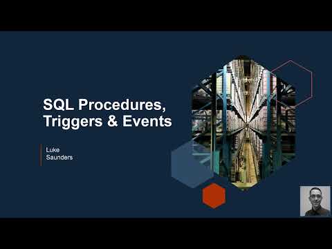 SQL Procedures, Triggers