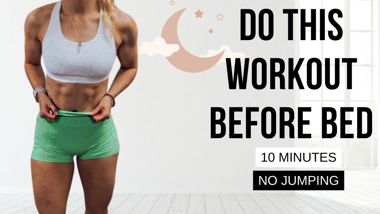 Quick Workout To Do Before Bed (Burn Calories) YouTube