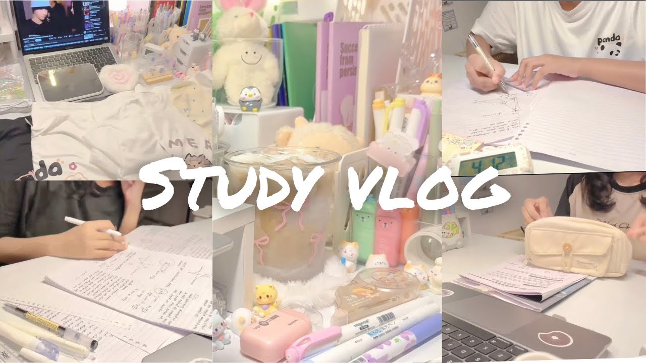 WEEKLY STUDY VLOG |  temu haul, outing✨