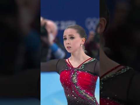 Kamila Valieva 🖤 #камилавалиева #kamilavalieva #фигурноекатание #skating #beautiful #sad #shorts