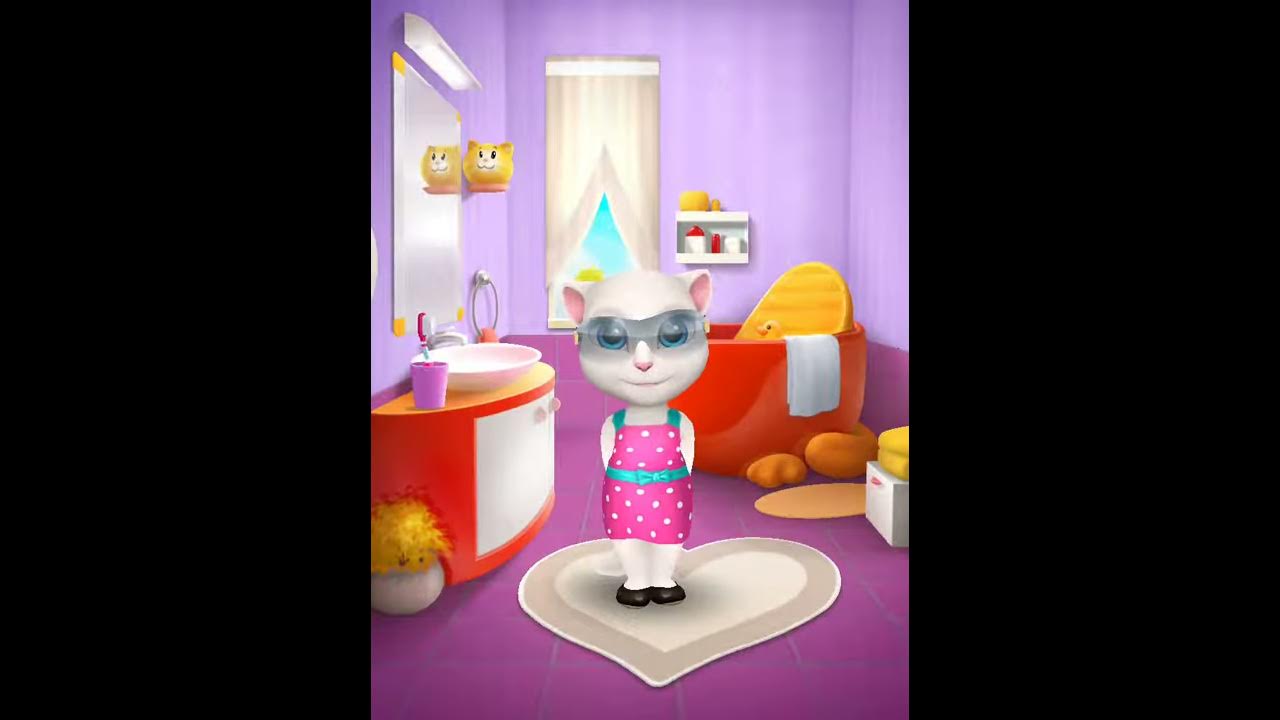 [My Talking Angela] Ángela Cat para Whats App YouTube