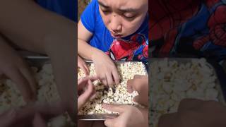 Part 2: Eating popcorn for the first time but they won't let me, growing up poor #poor