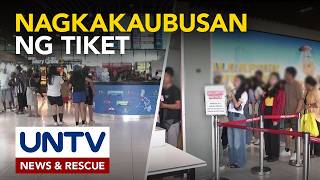 Pahirapang pagkuha ng ticket pauwi ng Bicol, idinadaing ng mga pasahero sa PITX