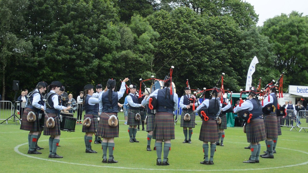 Perth and District Pipe Band UK Pipe Band Championships 2017 YouTube