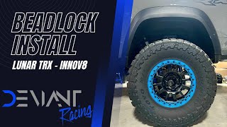 Install Beadlock Innov8 Racing Wheels | Lunar TRX | Deviant Racing