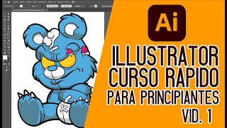 ILLUSTRATOR TUTORIAL PARA PRINCIPIANTES / TUTORIAL / CURSO RAPIDO