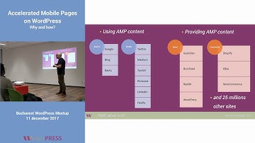 AMP Wordpress meetup Bucharest - December 2017