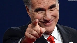 Mitt Romney Caught Using Notes During Presidential Debate!