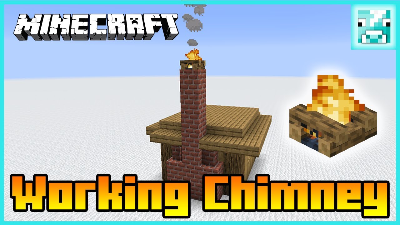 Minecraft: Smoking Chimney Tutorial (12.124)