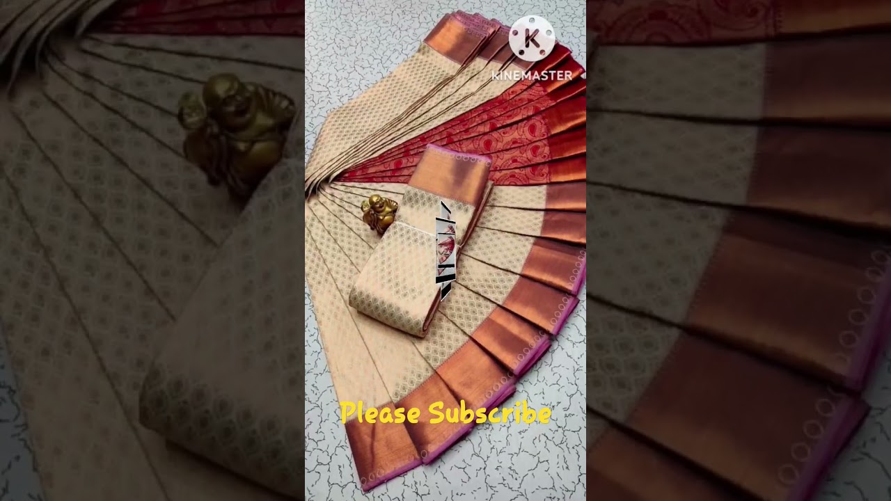 Elite bridal collections | Ellampillai silk sarees | beautiful sandal colour🥰😍🥰😍