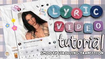 how to edit/make lyric video on Alight Motion || RPW tutorials