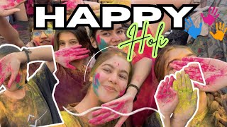 First Holi In Abroad Lavisha Vlog