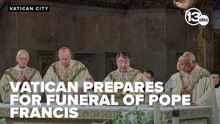 Public viewing begins as Vatican prepares for funeral of Pope Francis