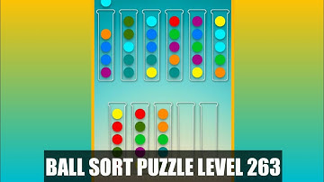 Ball Sorting Puzzle Game Level 263 | Ball Sort Puzzle Level 263 | GamingOn